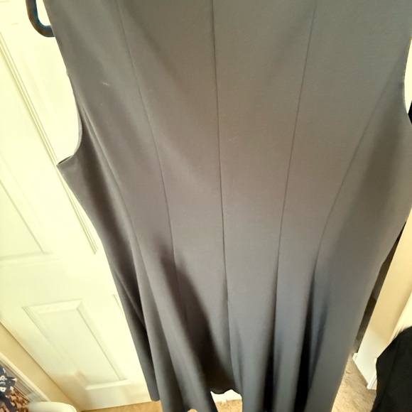 Black Label Black Sleeveless Midi A-Line Dress - Picture 3 of 3